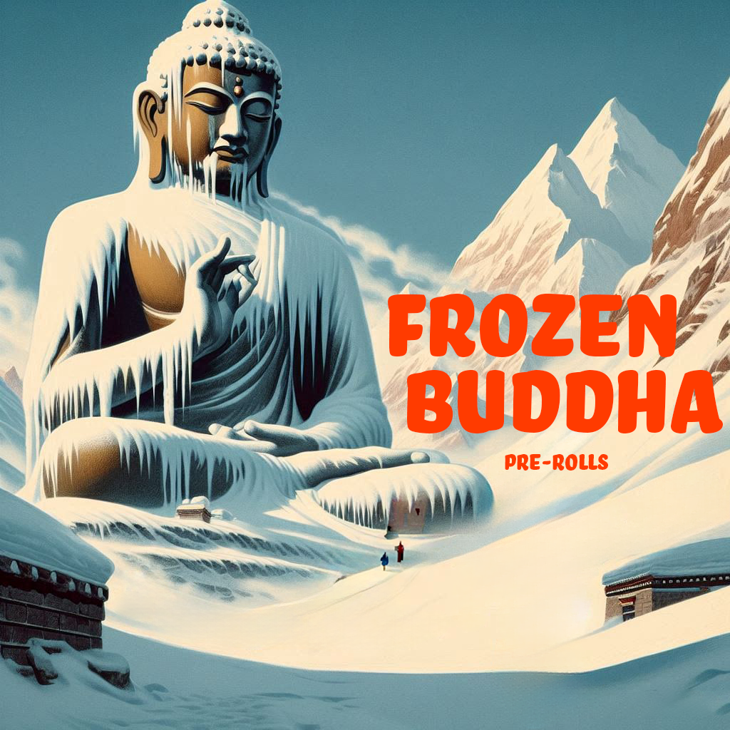 Frozen Buddha x White CBG | Premium Hemp Pre-Rolls | Pack of 6