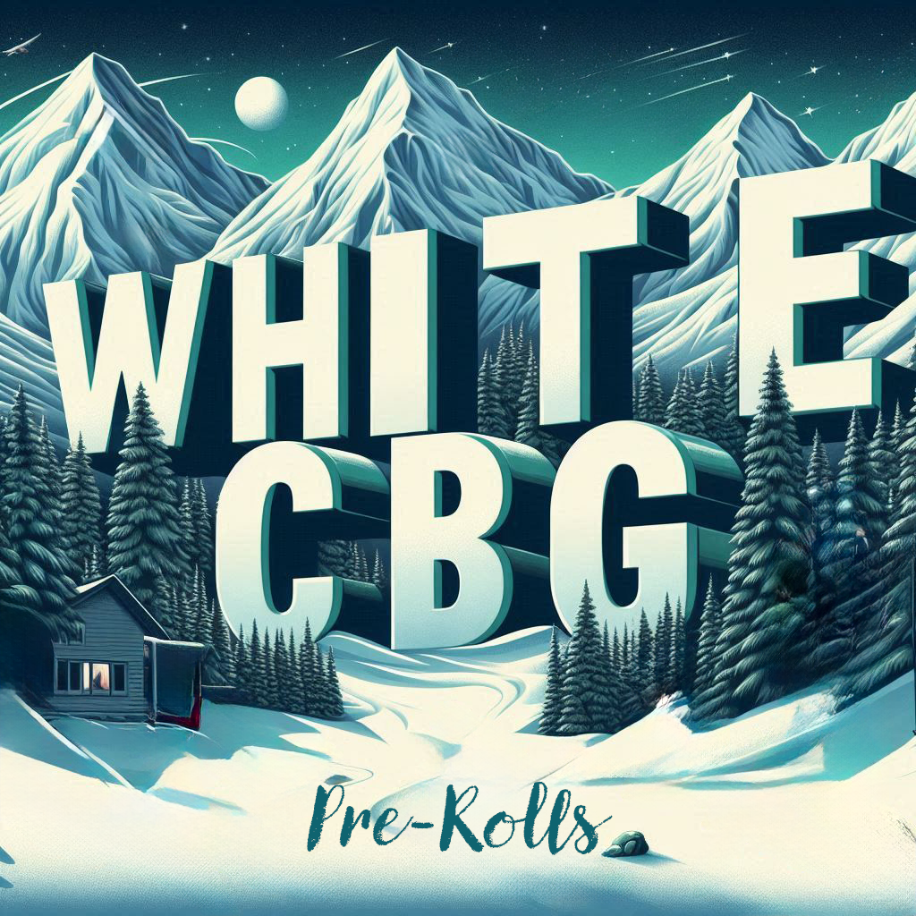 White CBG | Premium Hemp Pre-Rolls | Pack of 6